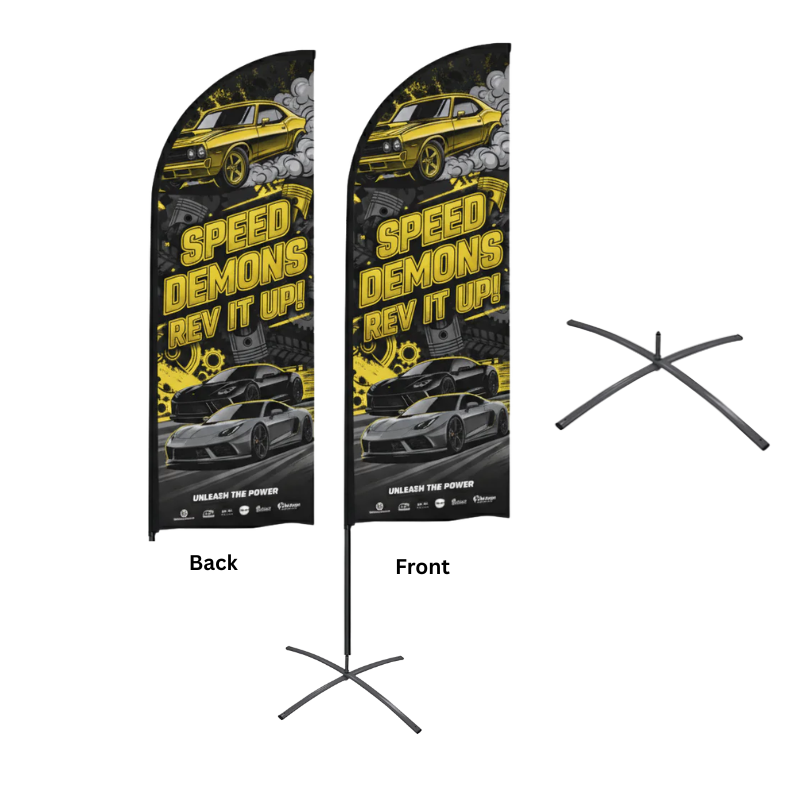 17 Foot Feather Wingz™ Advertising Flags