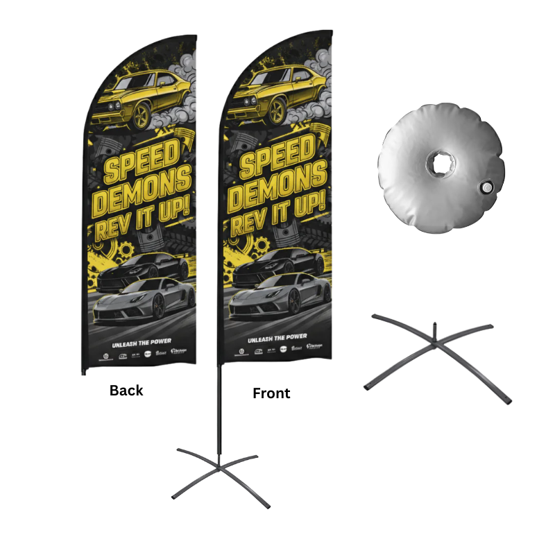17 Foot Feather Wingz™ Advertising Flags