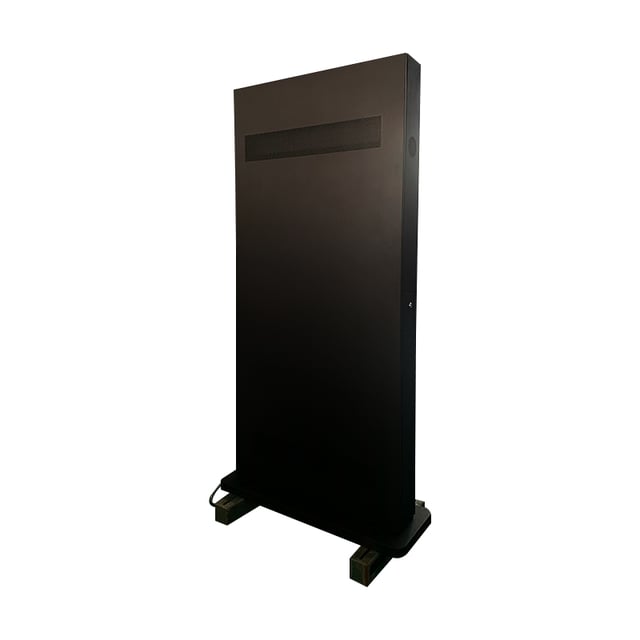 Outdoor Digital Signage Kiosk 65 Inch Back view