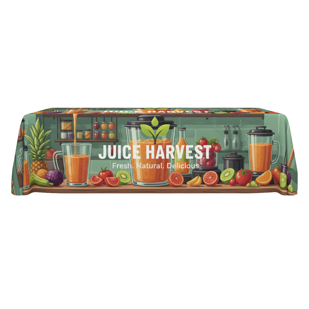 Water Resistant Tablecloth, Dye Sublimation