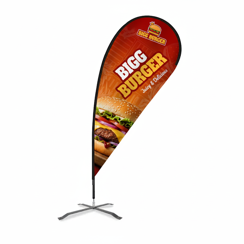 9 Foot Teardrop Wingz™ Advertising Flag