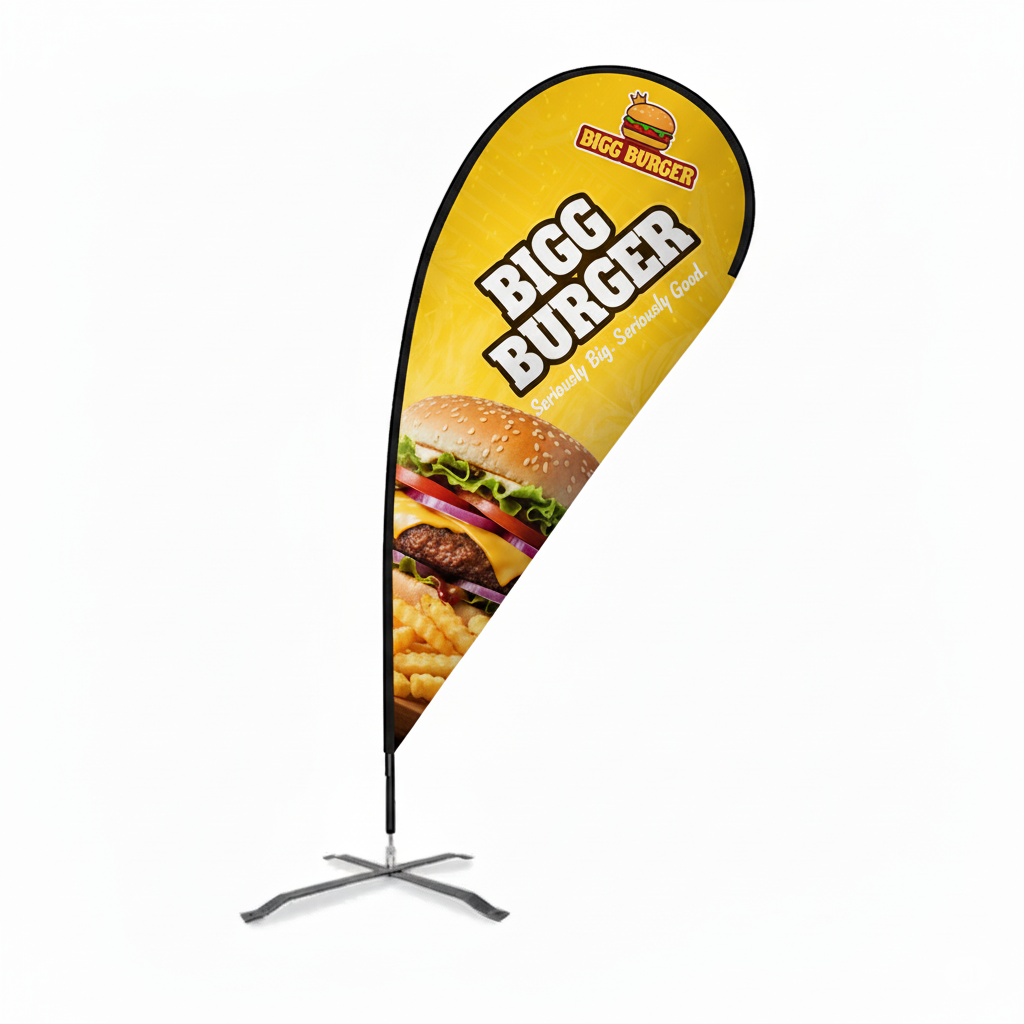 9 Foot Teardrop Wingz™ Advertising Flag