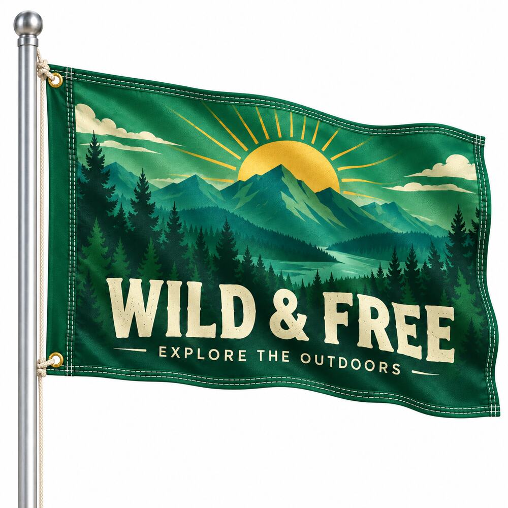Rectangle Wingz™ Custom Flags