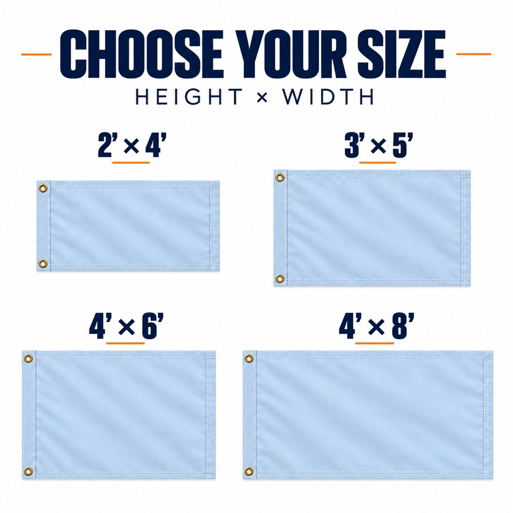 Rectangle Wingz™ Custom Flags