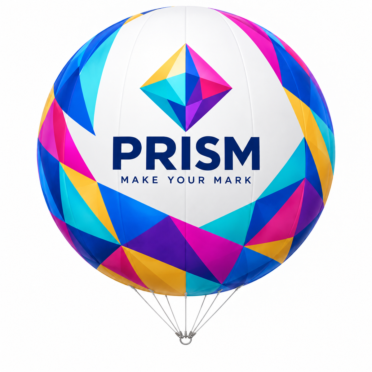 Custom Printed Helium Inflated Sphere