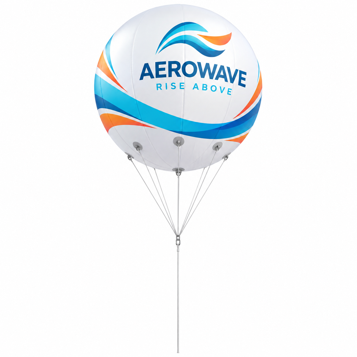 Custom Printed Helium Inflated Sphere