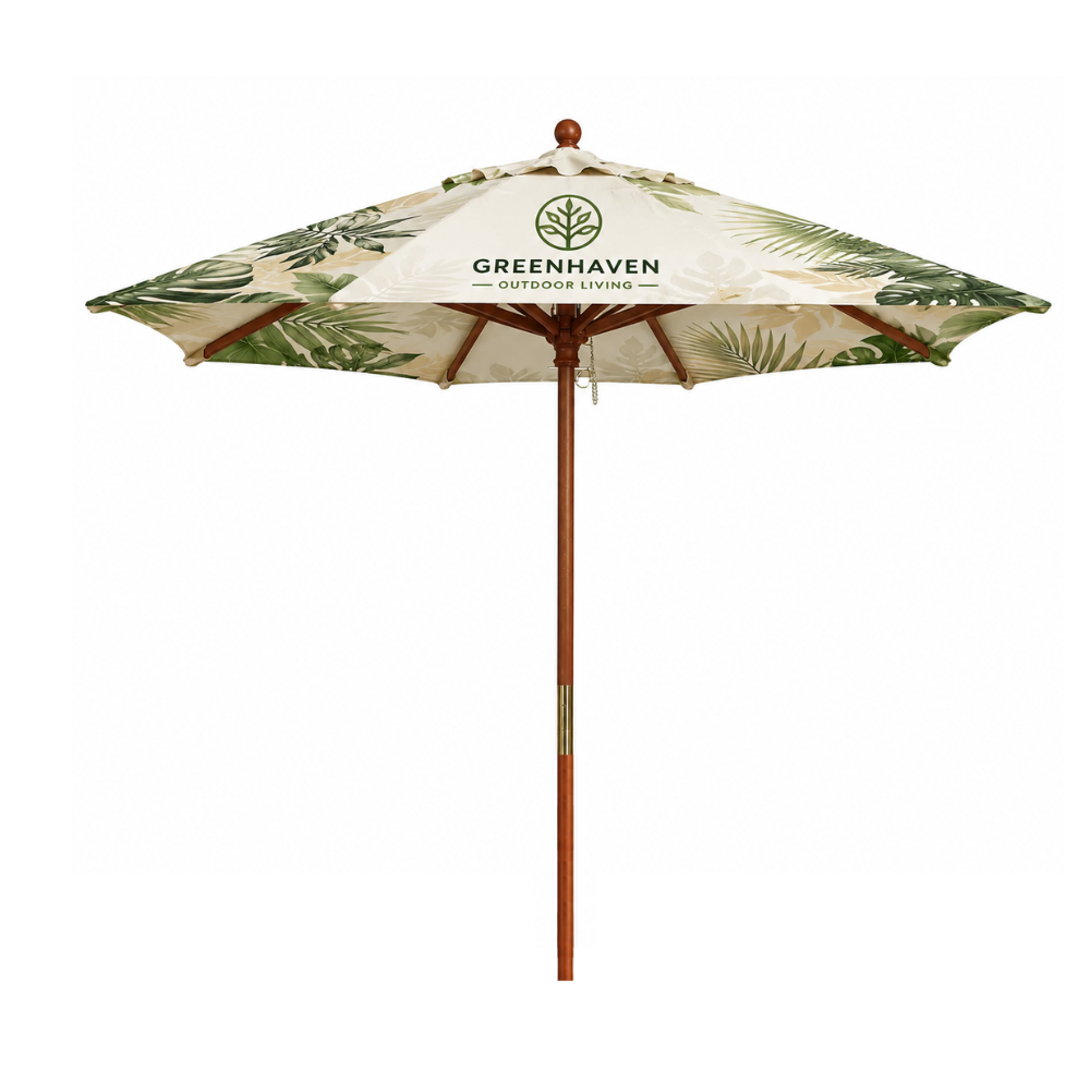 Shadely™ Market Round Umbrella - Custom Printed