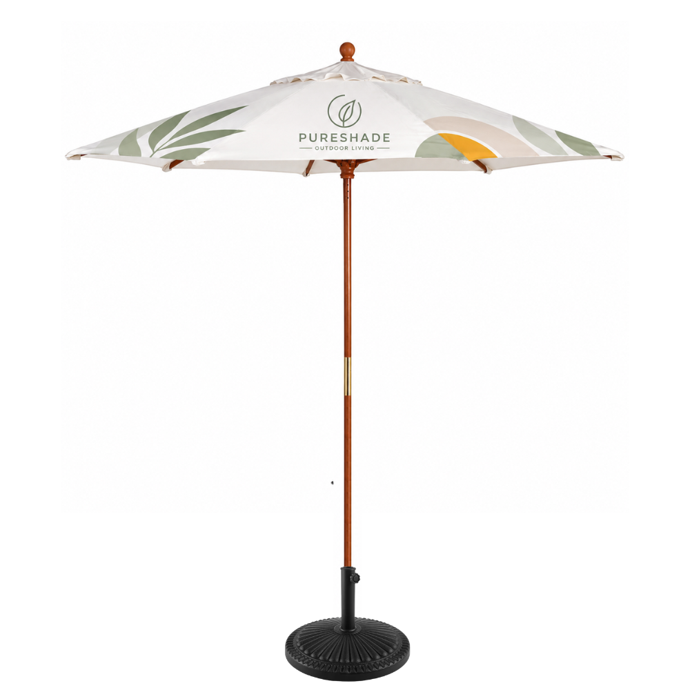Shadely™ Market Round Umbrella - Custom Printed