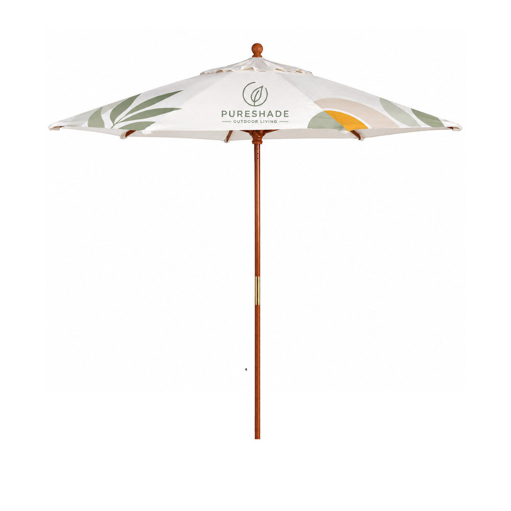 Shadely™ Market Round Umbrella - Custom Printed