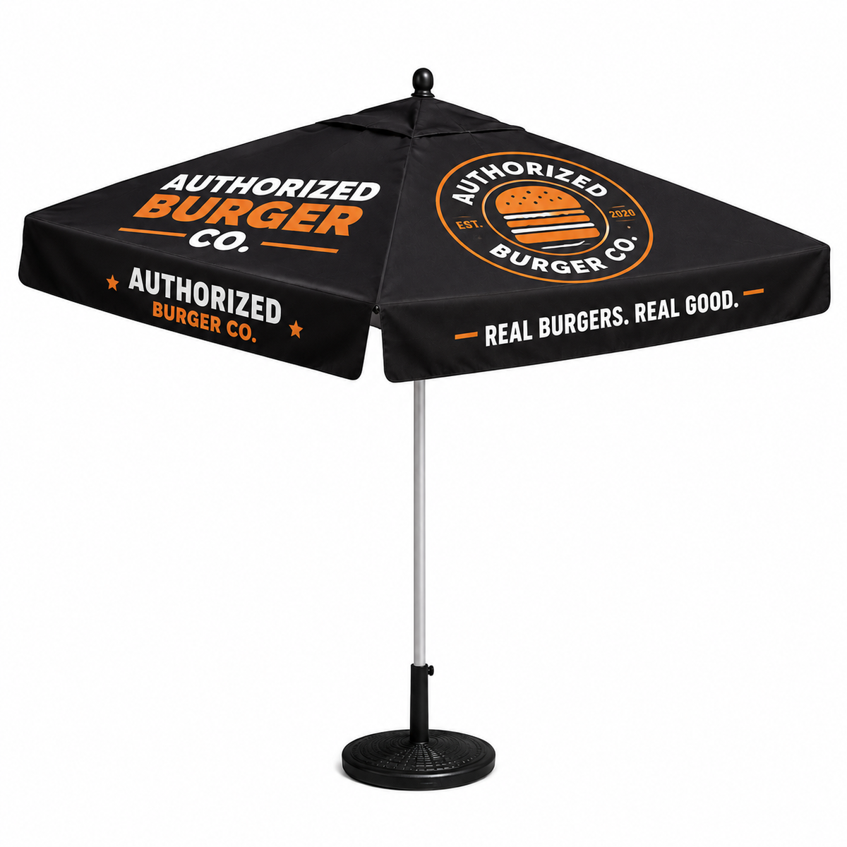 Shadely™ Market Square Premium Umbrella – Custom Printed Premium