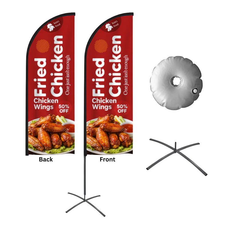 11 Foot Feather Wingz™ Feather Flags