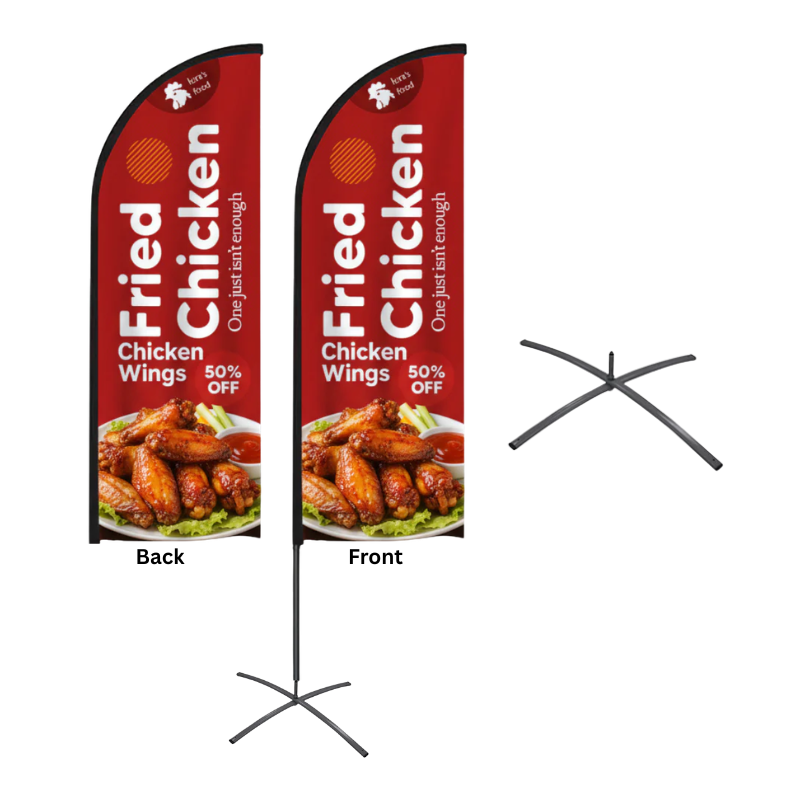 11 Foot Feather Wingz™ Feather Flags