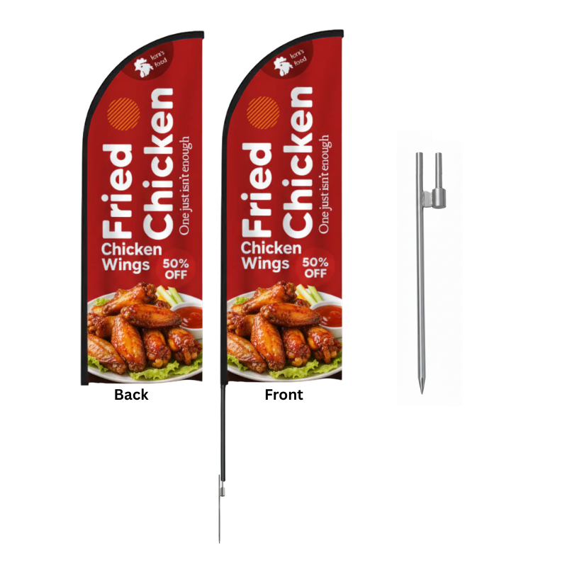 11 Foot Feather Wingz™ Feather Flags