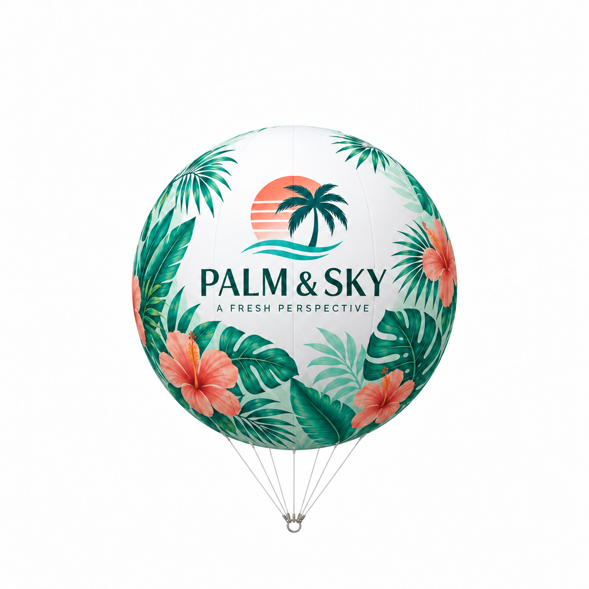Custom Printed Helium Inflated Sphere