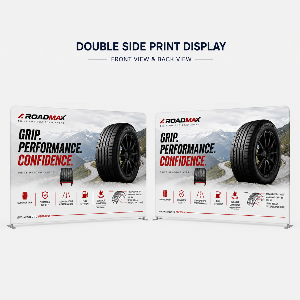 ONE A Wall™ Tension Backdrop Display