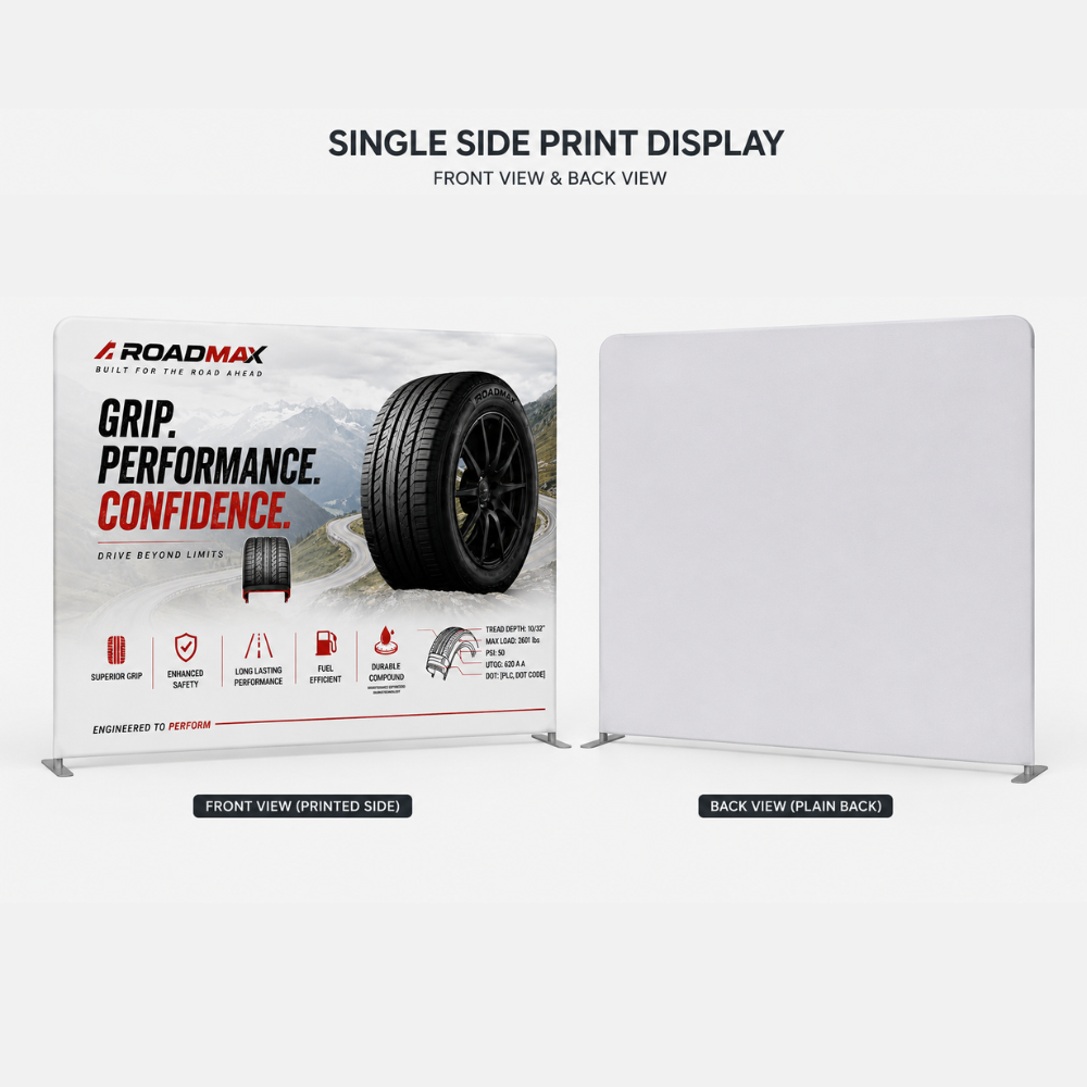 ONE A Wall™ Tension Backdrop Display