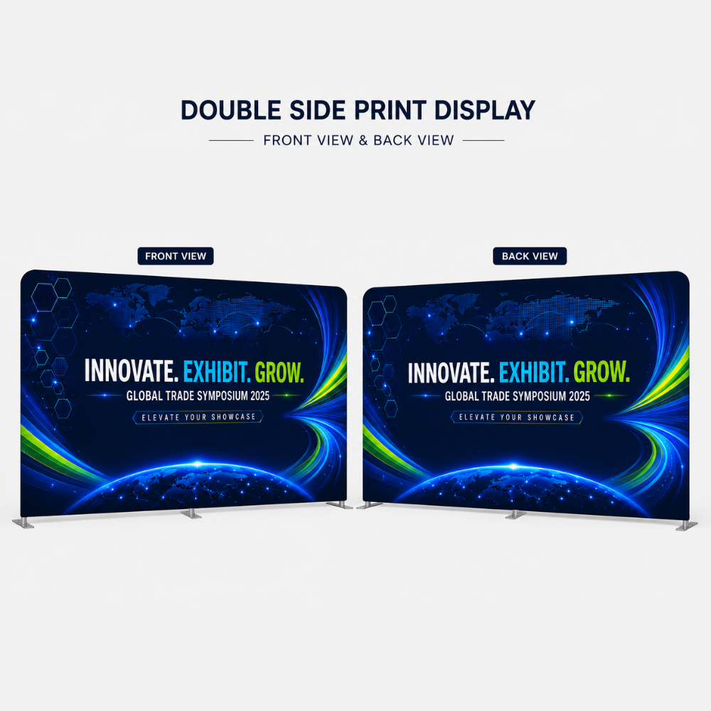 ONE A Wall™ Tension Backdrop Display