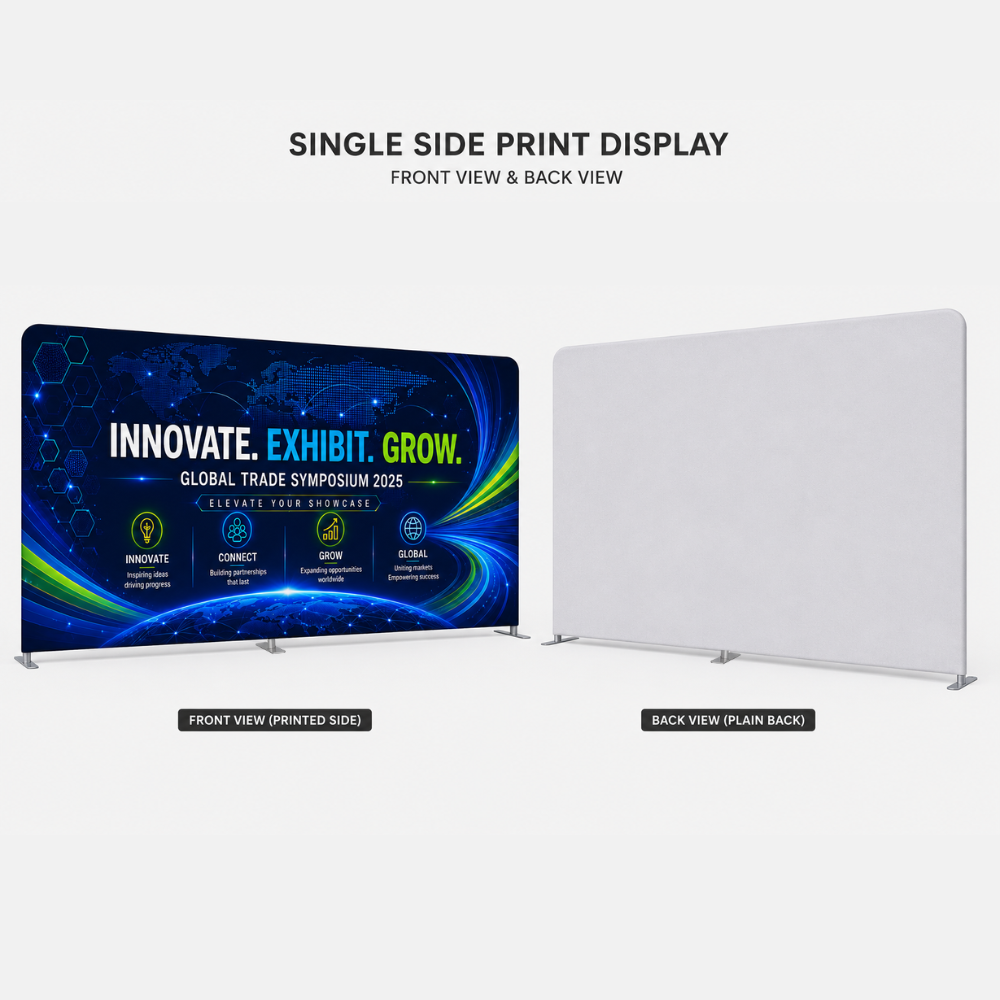ONE A Wall™ Tension Backdrop Display
