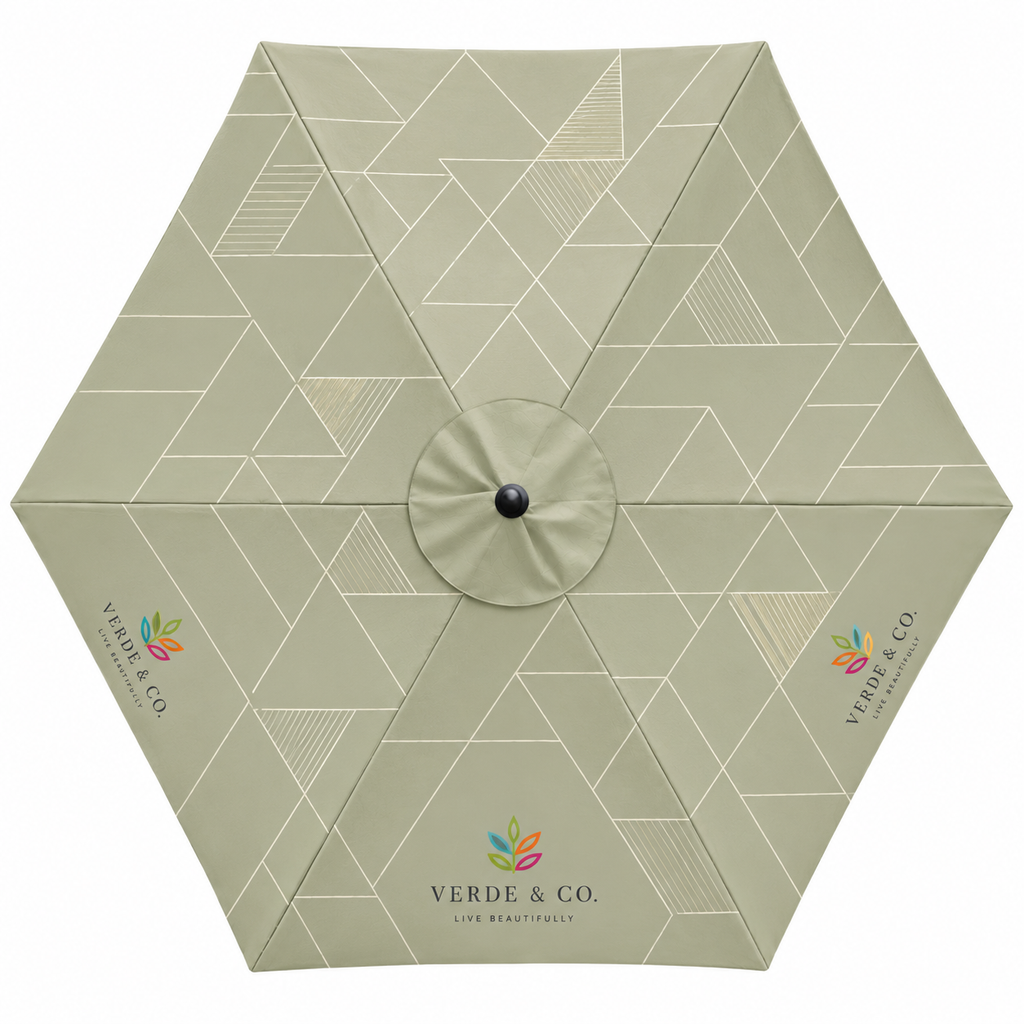 Shadely™ TL Market Tilting Umbrella - Custom Printed