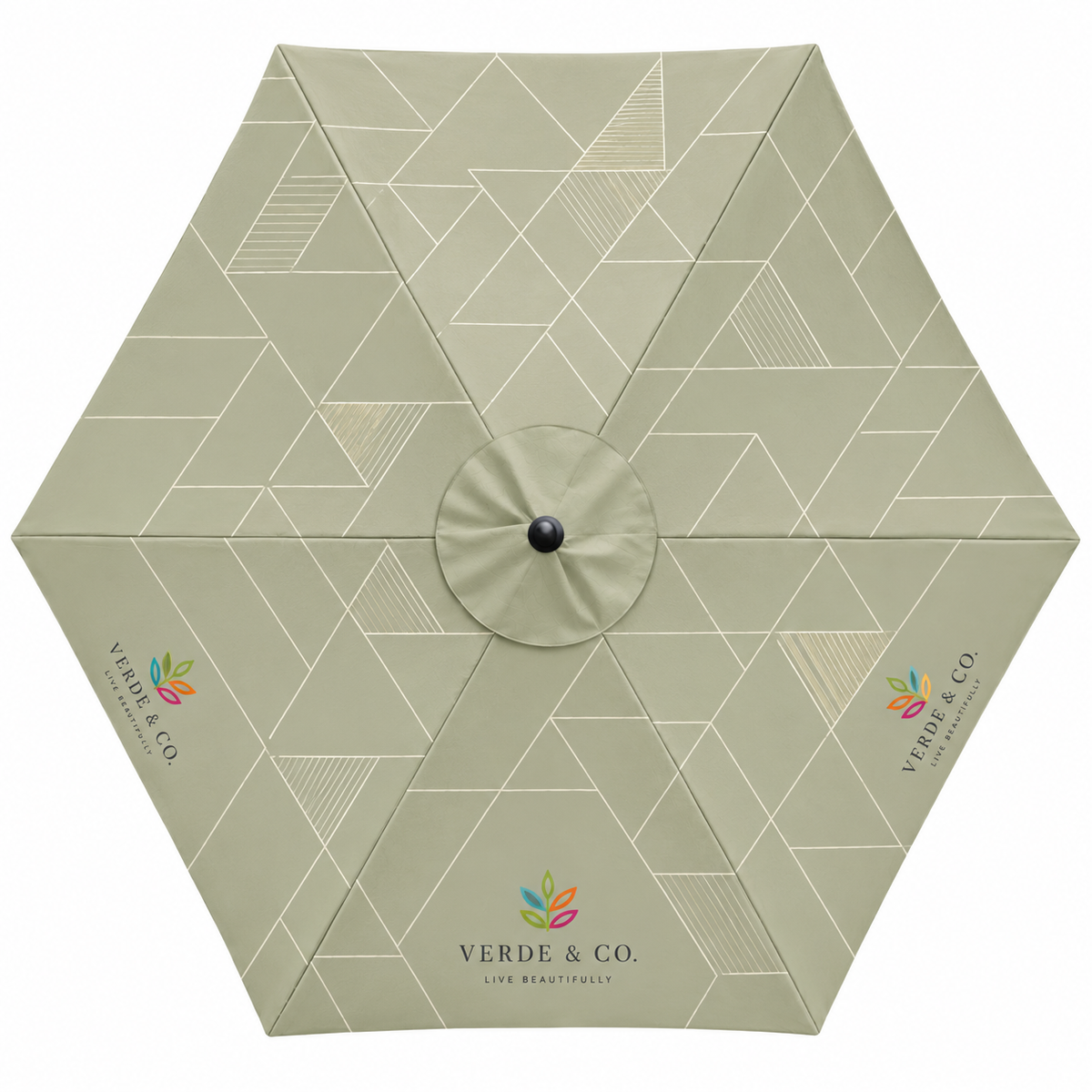 Shadely™ TL Market Tilting Umbrella - Custom Printed
