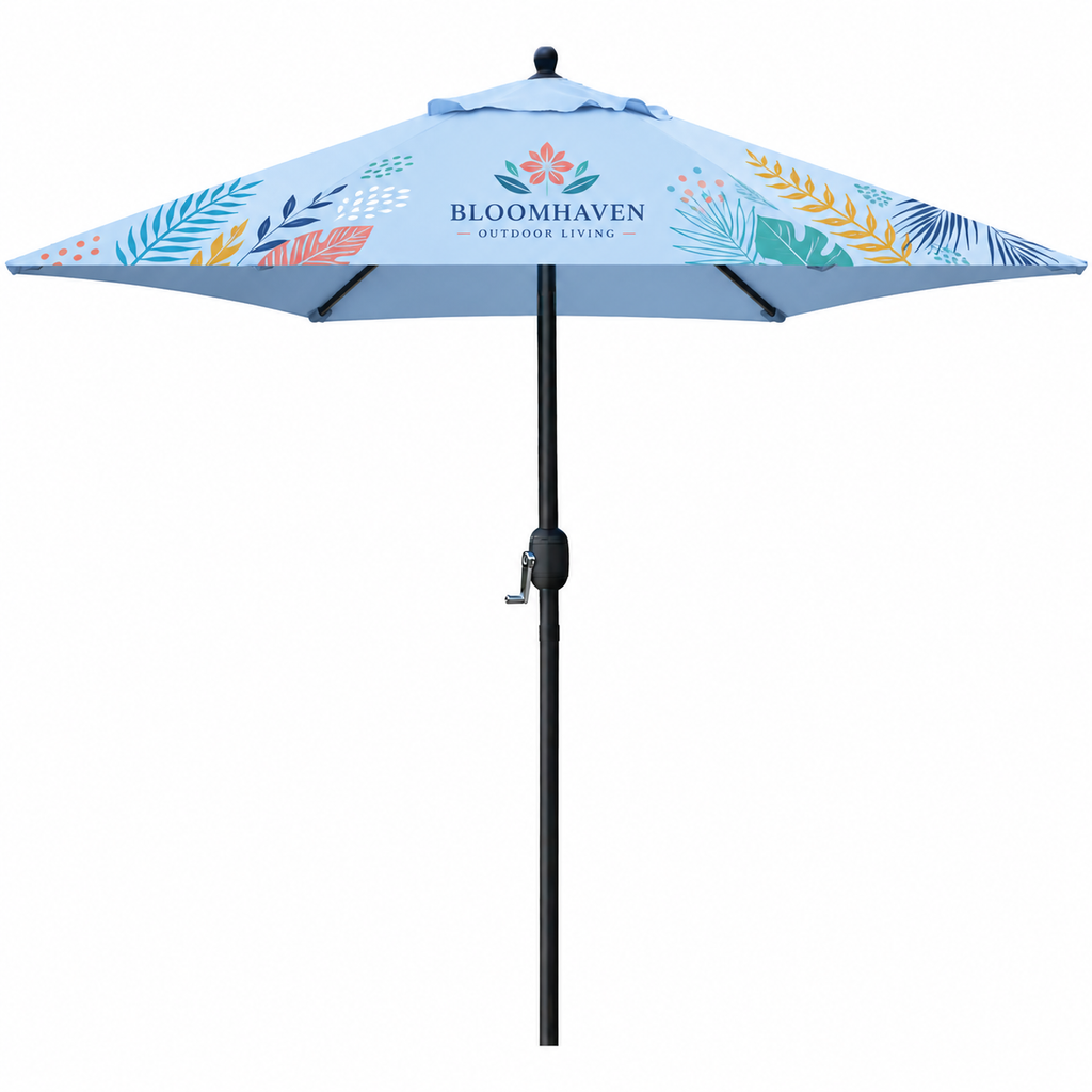Shadely™ TL Market Tilting Umbrella - Custom Printed
