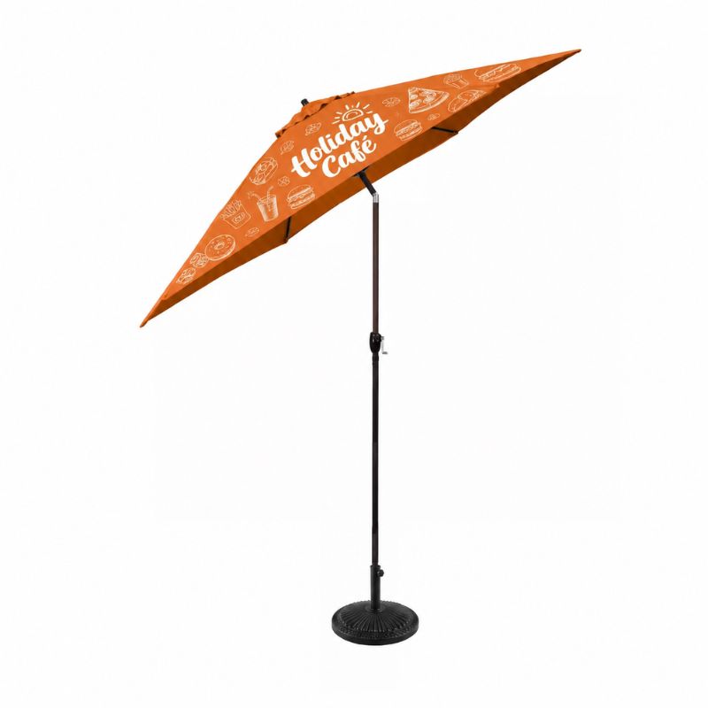 Shadely™ TL Market Tilting Umbrella - Custom Printed