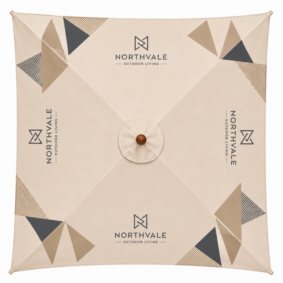Shadely™ Market Square Umbrella - Custom Printed