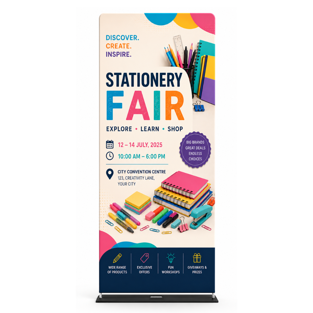 Sleevit™ Banner System - Stretch Frabric Display