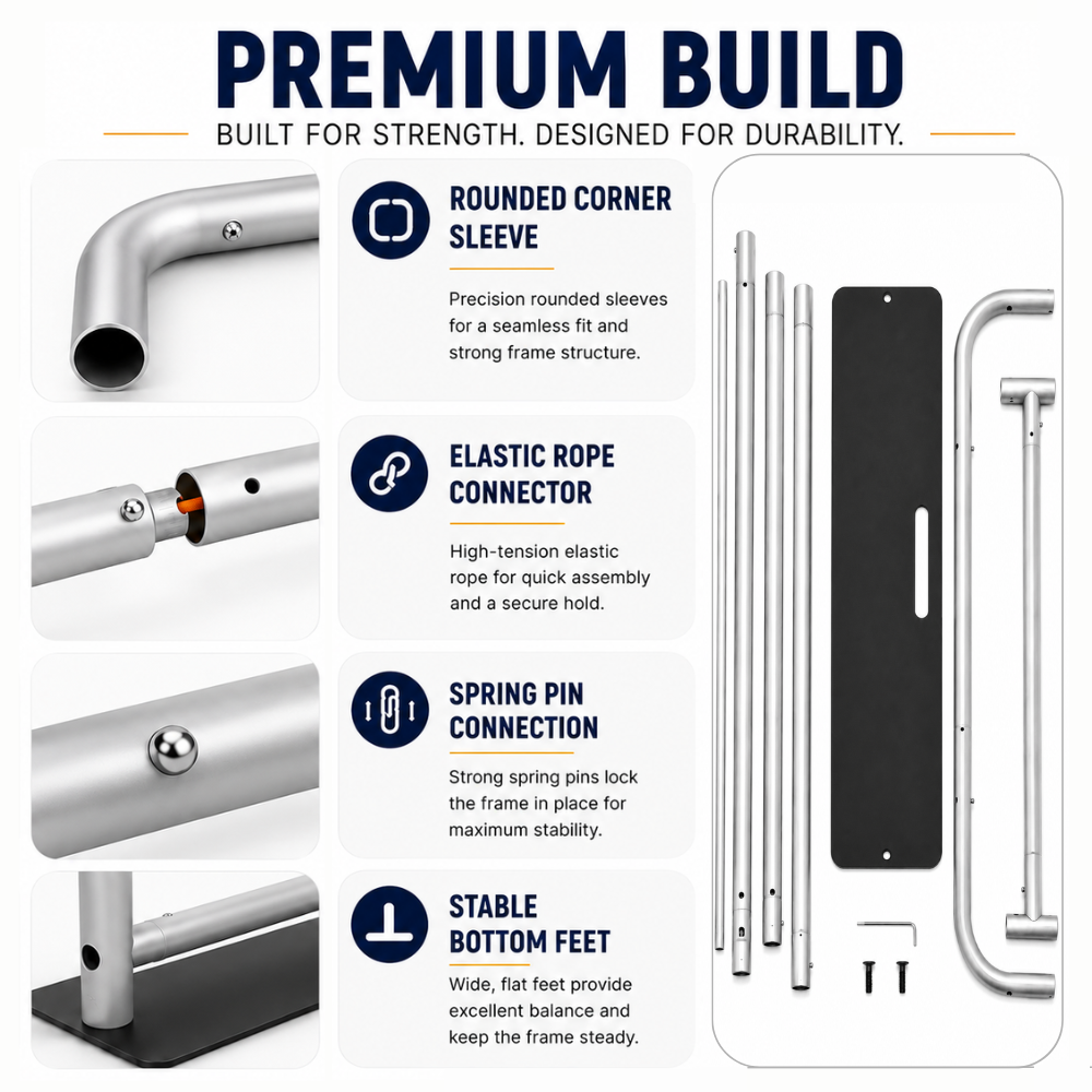 Sleevit™ Banner System - Stretch Frabric Display