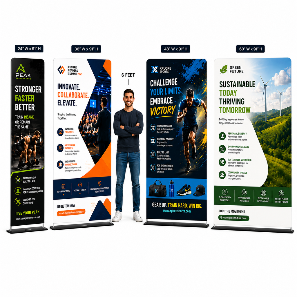 Sleevit™ Banner System - Stretch Frabric Display
