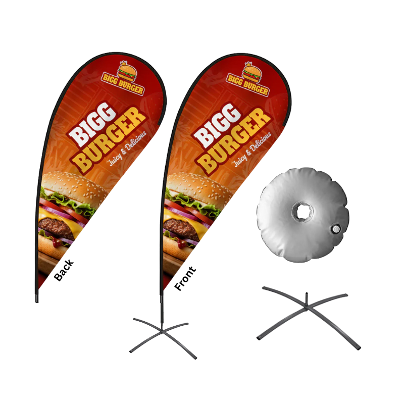 9 Foot Teardrop Wingz™ Advertising Flag