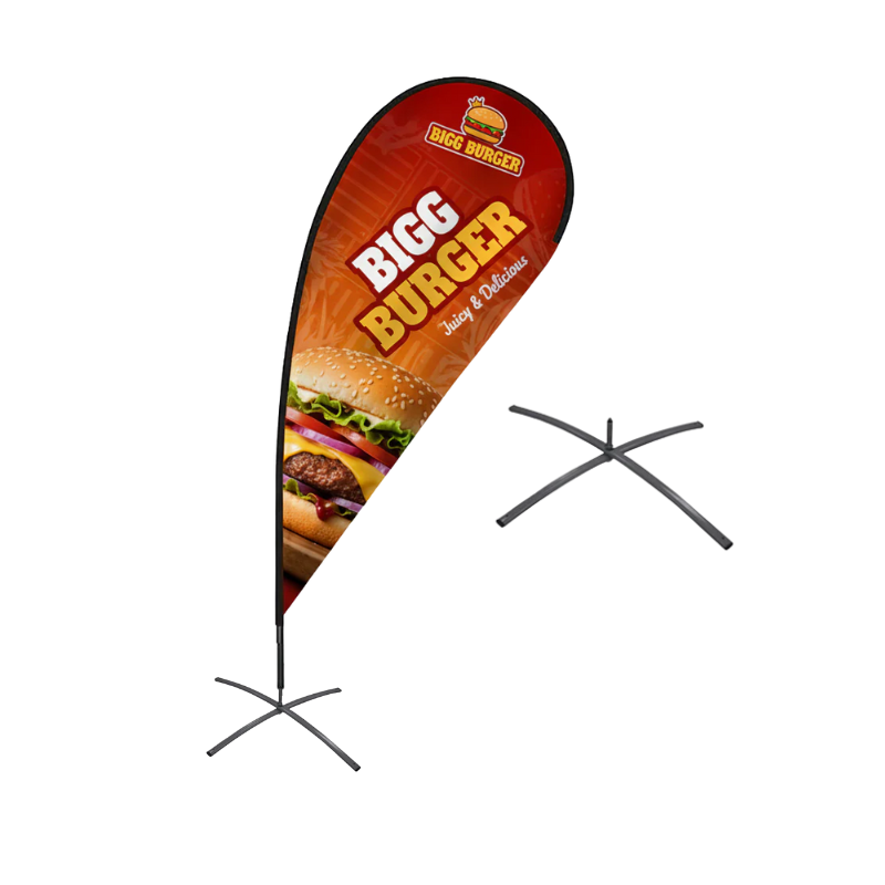 9 Foot Teardrop Wingz™ Advertising Flag