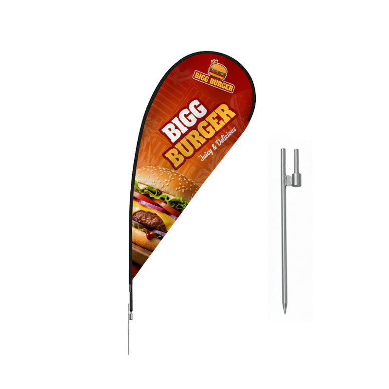 9 Foot Teardrop Wingz™ Advertising Flag