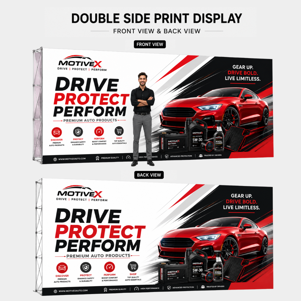 UpWall™ Accordion Fabric Display