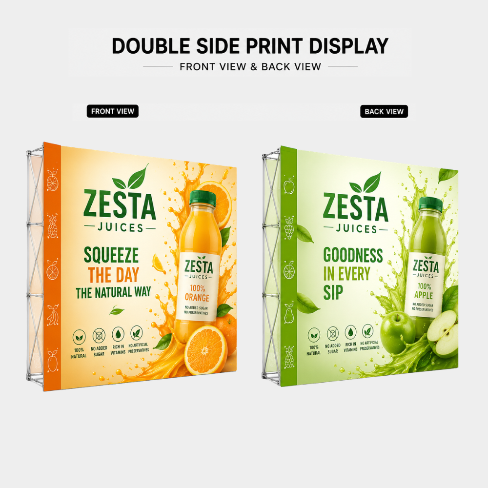 UpWall™ Accordion Fabric Display